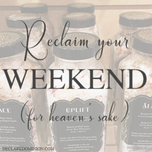 How to have a fabulous weekend - Declare Dominion