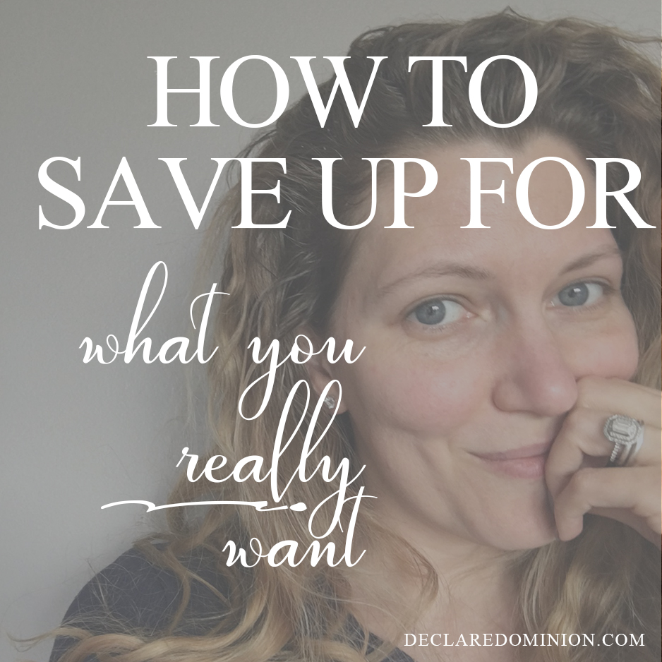 You want it. But you can't afford it!! Here's how to GET that thing you really want.